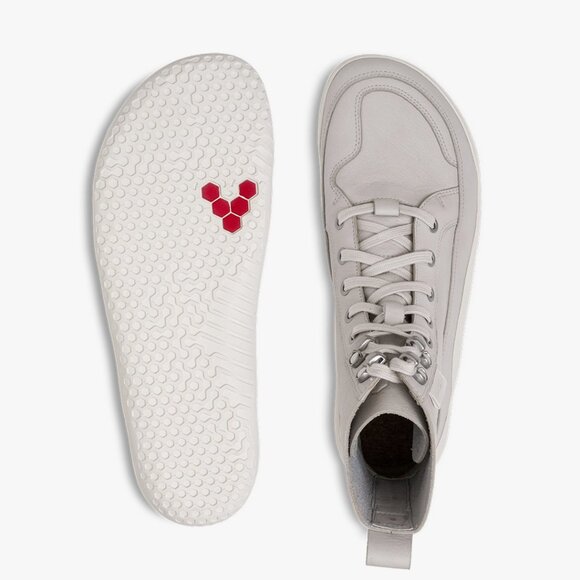 Vivobarefoot Gobi Boot Womens in Limestone - Picture 2 of 5